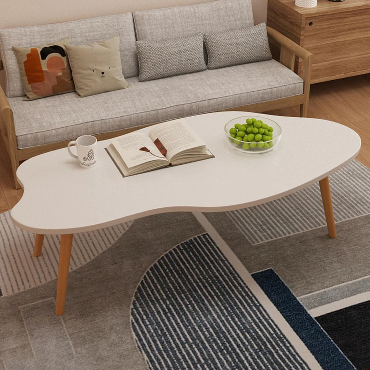 ترابيزة قهوة 100×50سم- SHAM166 - Image 1