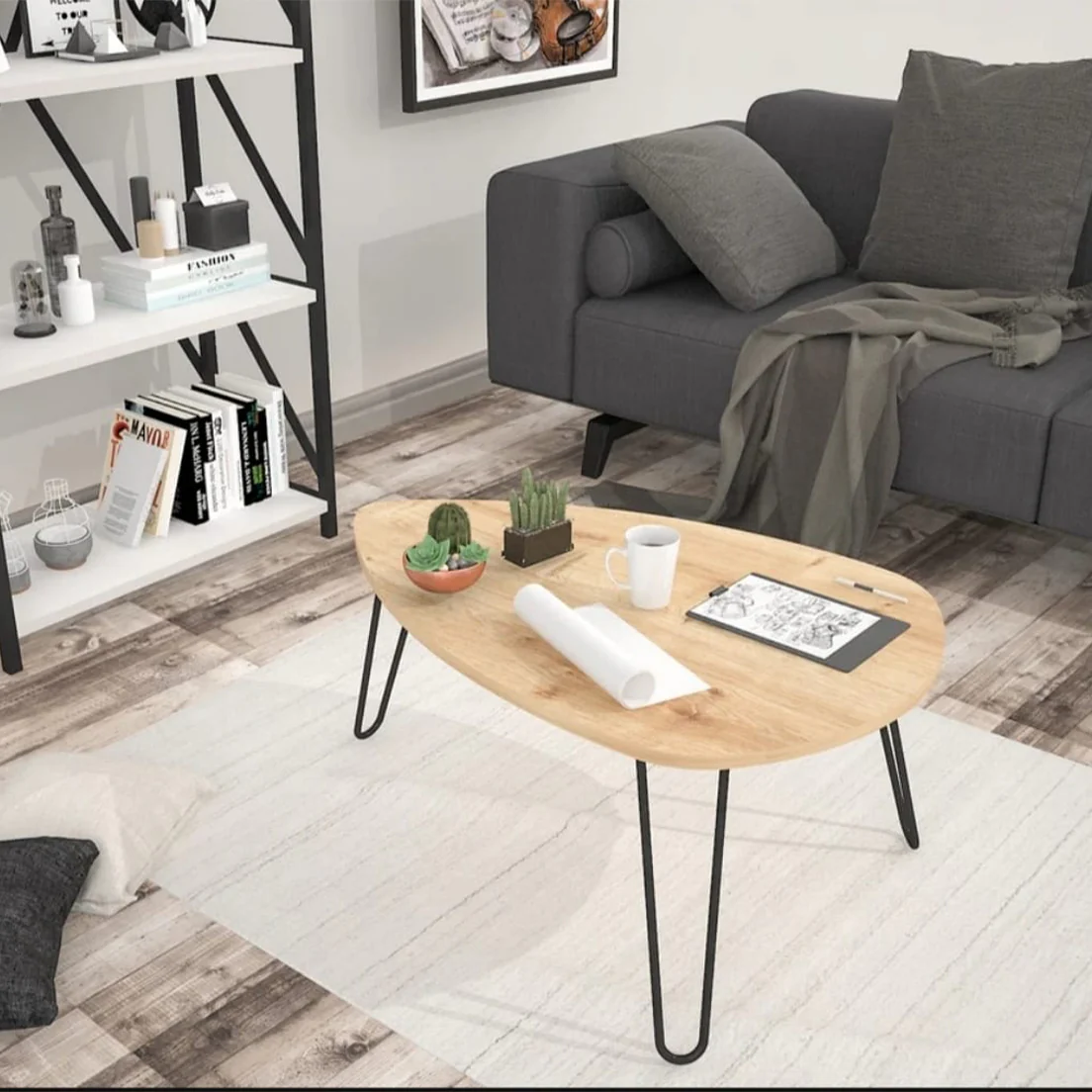 ترابيزة قهوة 80×55سم- SHAM143 - Image 1