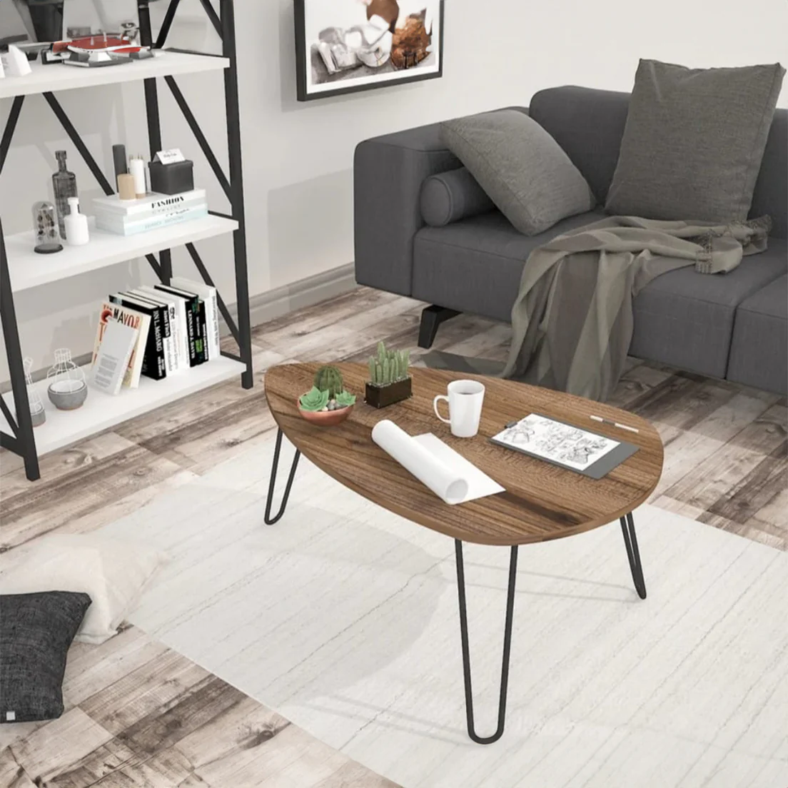 ترابيزة قهوة 80×55سم- SHAM144 - Image 1