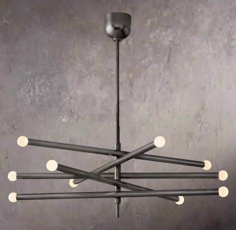 Rousseaus 10-Light Hanging Orb Chandelier - Image 3