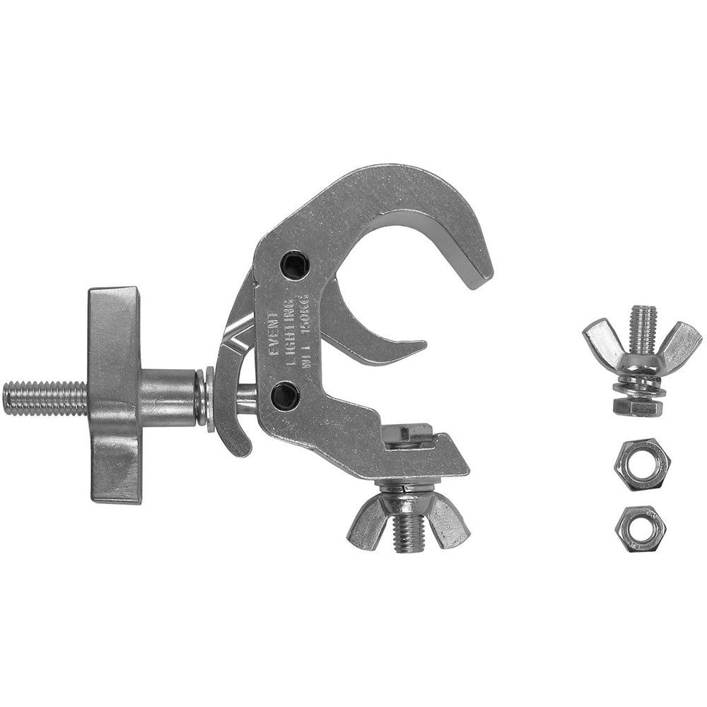 Event Lighting CLAMPT50S Aluminium Trigger Clamp for 38-51mm Tube (Silver) - Image 1