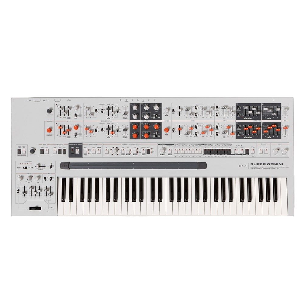 UDO Super Gemini 20-Voice Polyphonic Bi-Timbral Hybrid Analog Synthesizer - Image 1