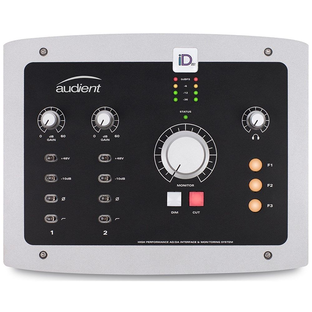 Audient iD22 10-In/14-Out High Performance Audio Interface & Monitor Controller - Image 1