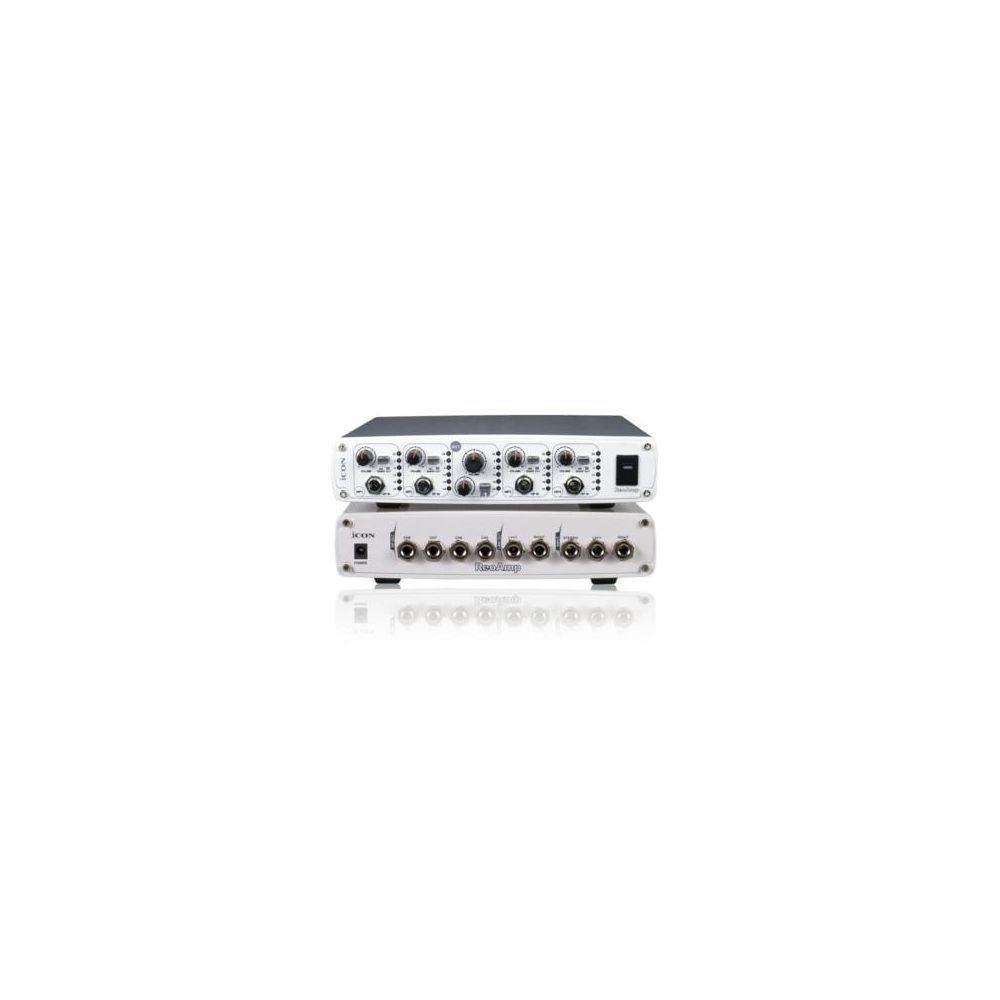 Icon ReoAmp Compact 4-Channel Headphone Amplifier w/ 8 Outputs - Image 1