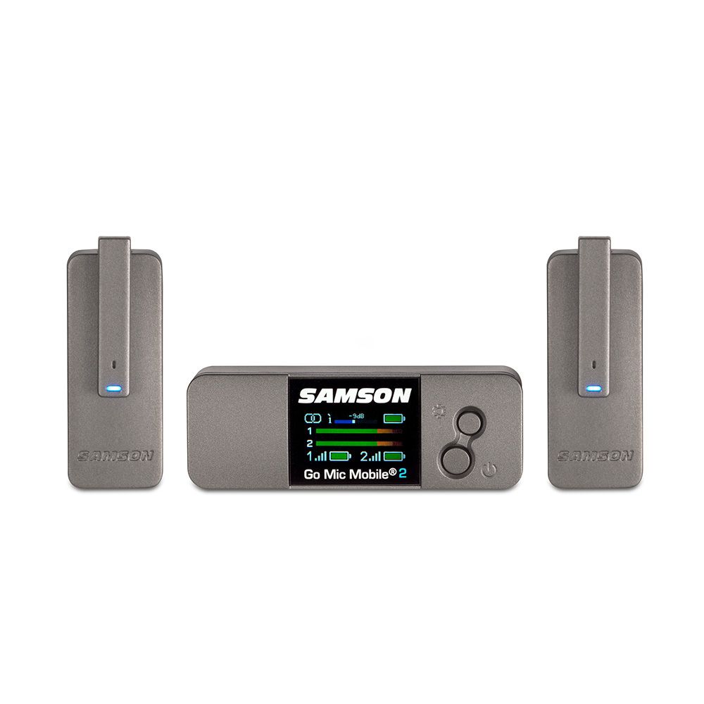 Samson Go Mic Mobile 2 Dual- Channel Digital Wireless System for Mobile Video - Image 1