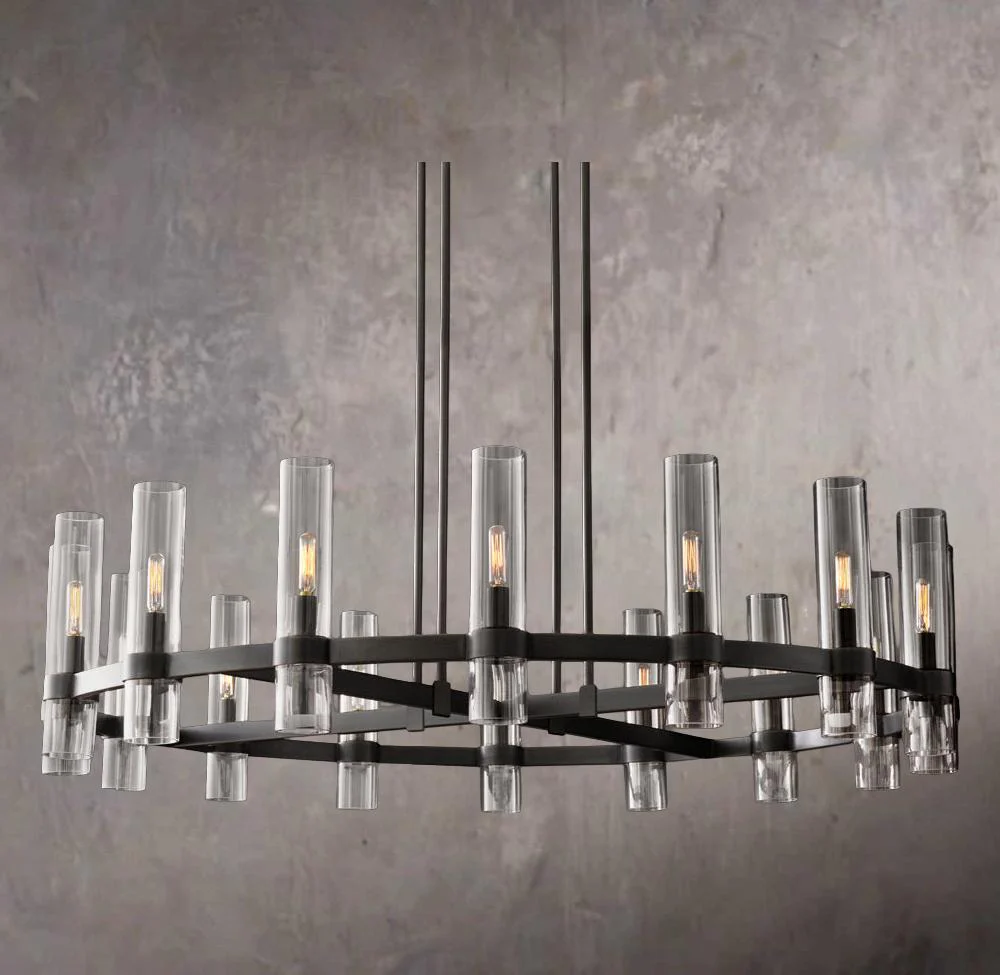 Ravelles Circular Chandelier 48" - Image 3