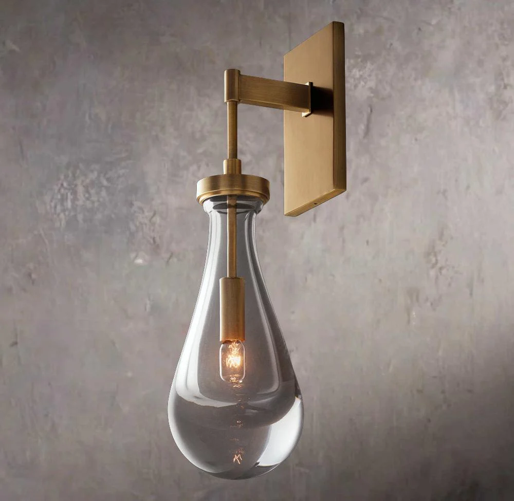 Rainfall Outdoor Wall Sconce