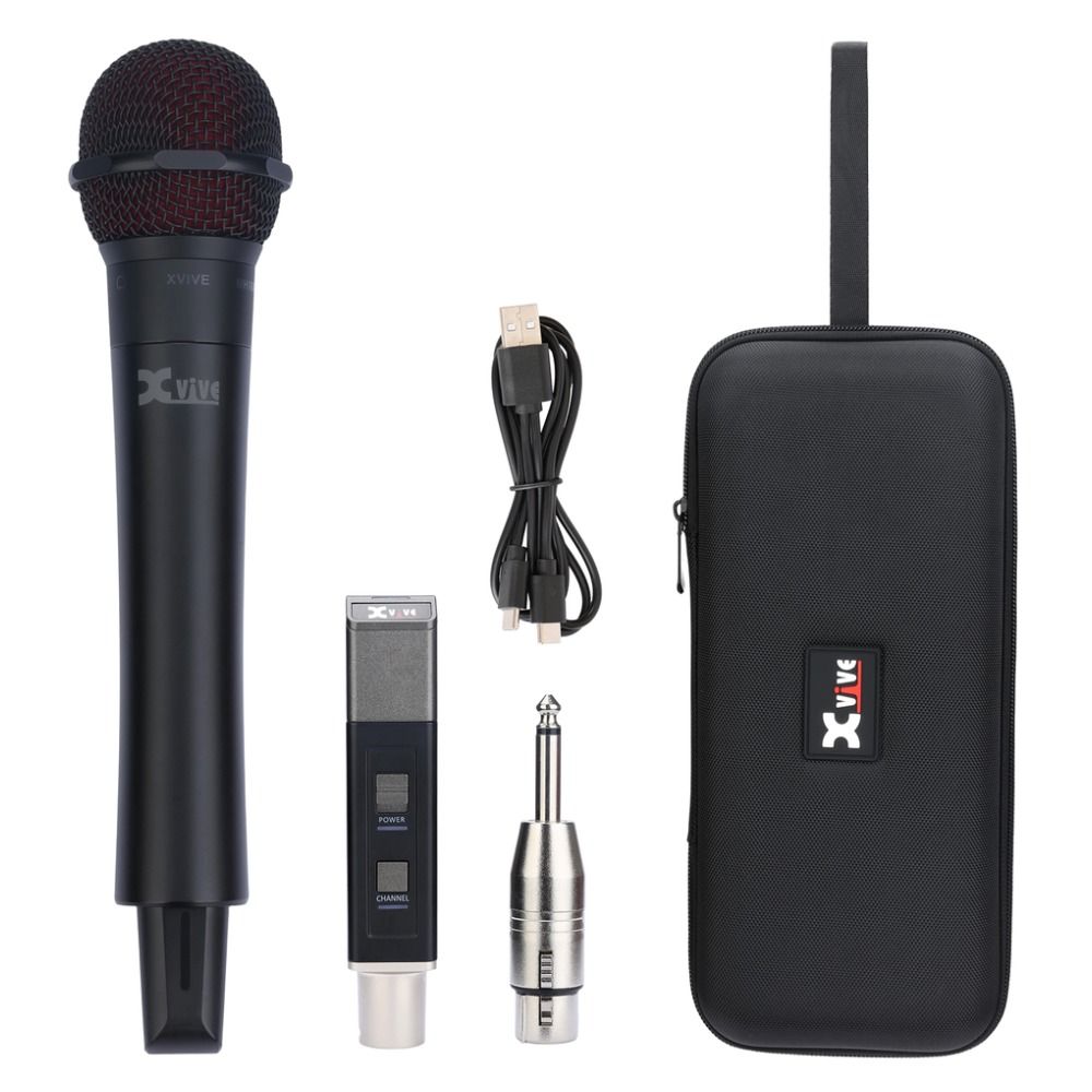 Xvive M5 Handheld Wireless Mic System (5.8GHZ) - Image 1