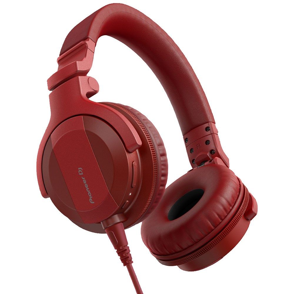 Pioneer HDJ-CUE1 BT Over-Ear DJ Headphones w/ Bluetooth Wireless Technology (Red) - Image 1