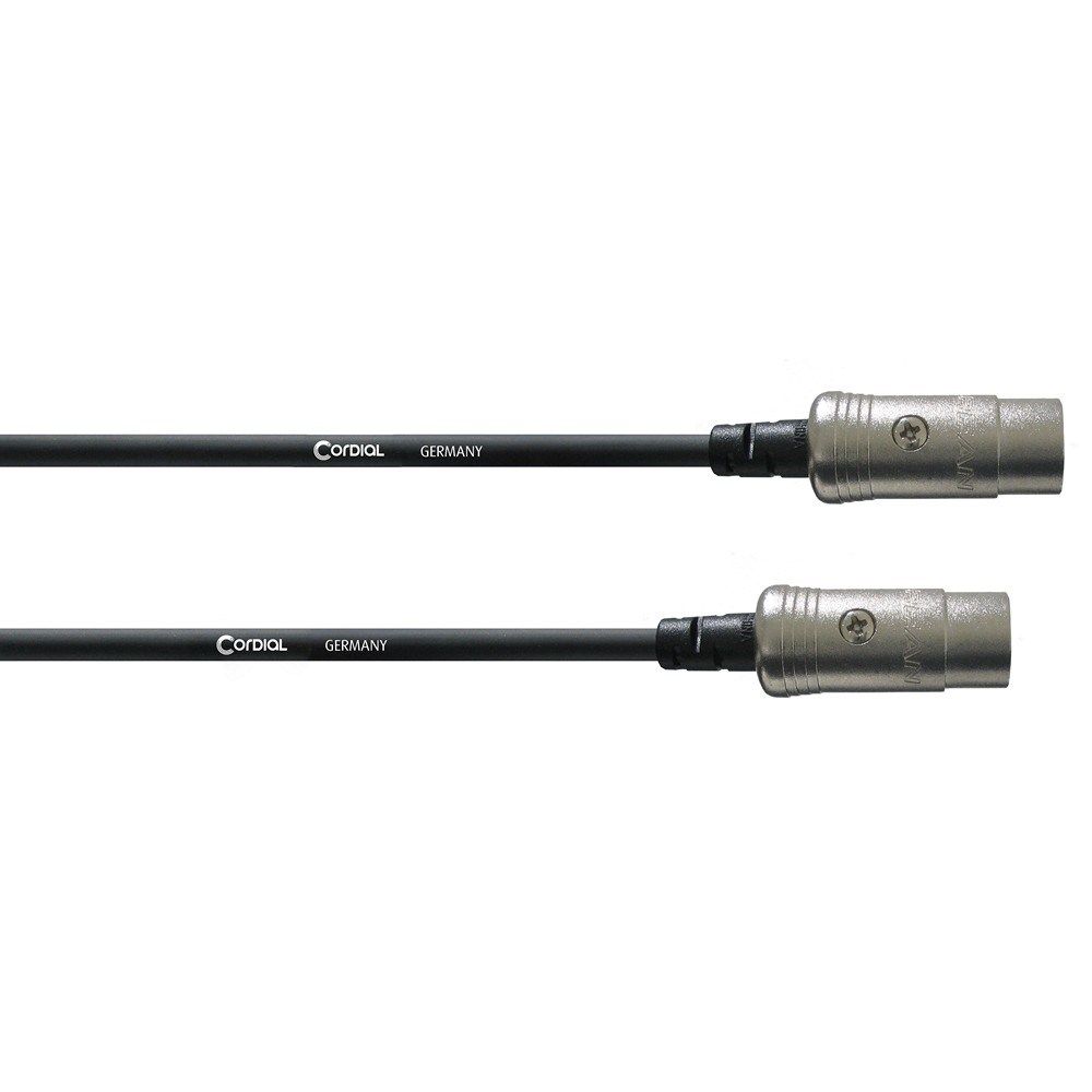 Cordial Essentials REAN 2x DIN 5-Pole Cable (0.6m) - Image 1