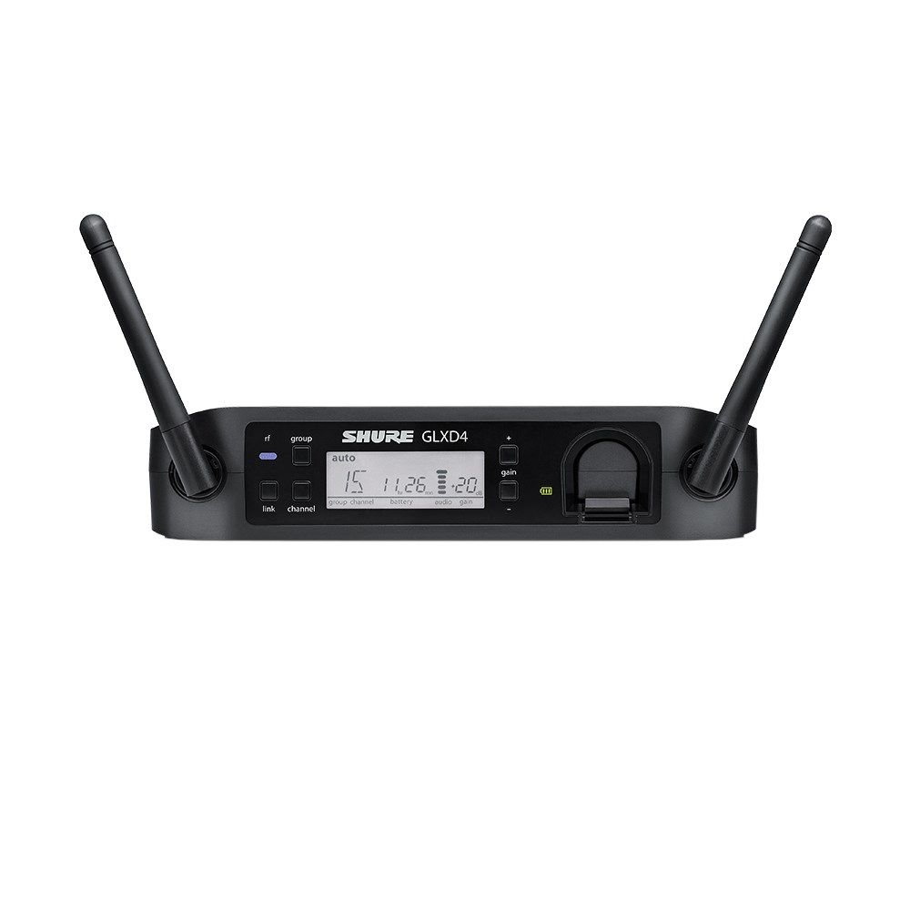 Shure GLXD4+ Digital Wireless Dual Band Tabletop Receiver - Image 1
