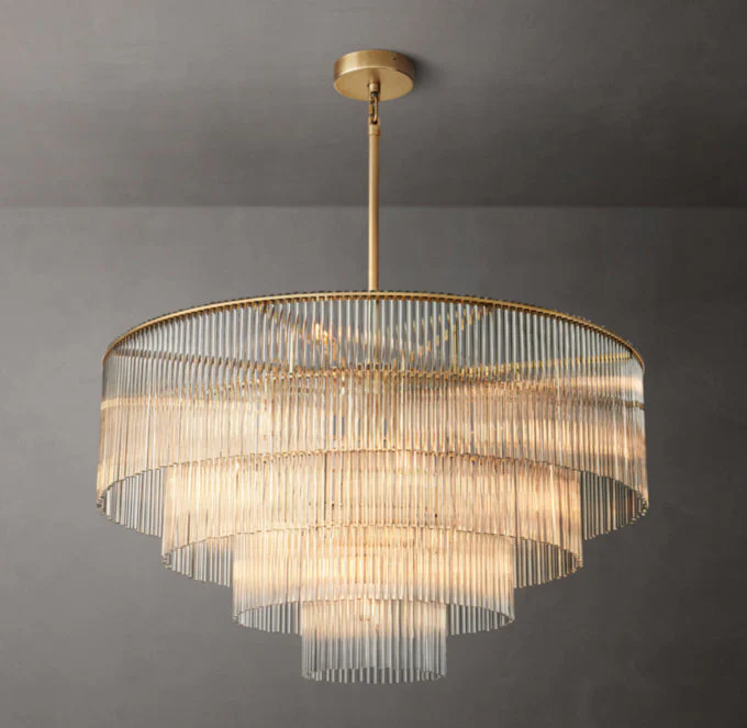 Amadeo Circular Layered Chandelier 40" - Image 3