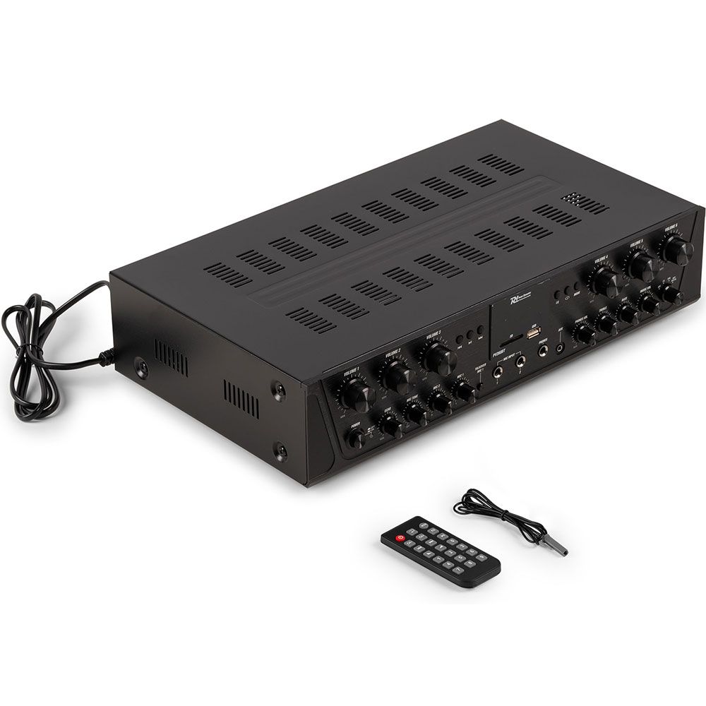 Power Dynamics PV260BT 6-Channel Audio Amplifier System 6x 100W - Image 1
