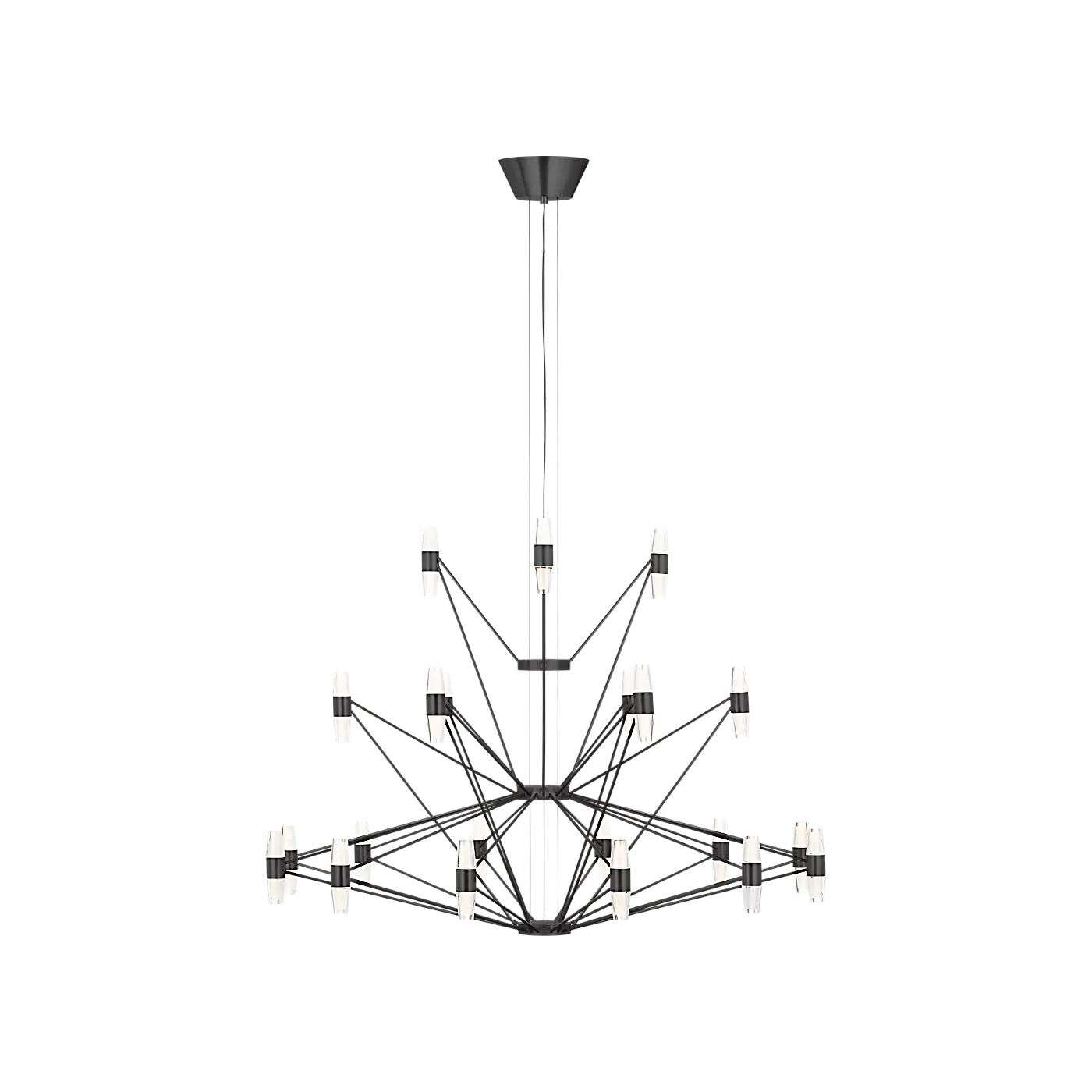Lassell Three Tier Tall X-Large Chandelier - Image 2