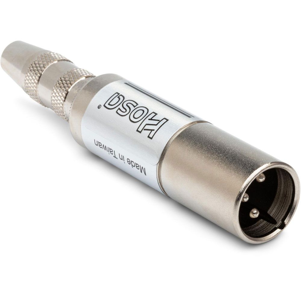 Hosa MIT129 Impedance Transformer 1/4 in TSF to XLR3M - Image 1
