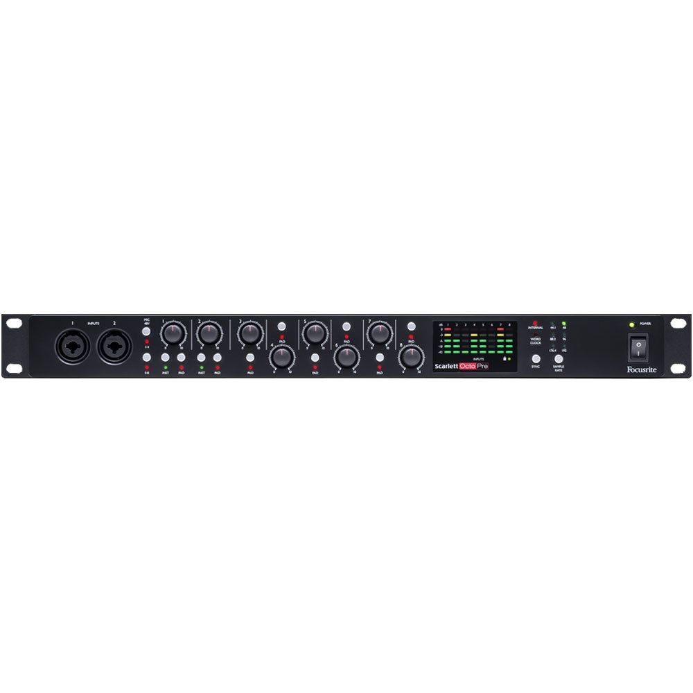 Focusrite Scarlett OctoPre 8-Ch Mic Pre-Amp w/ ADAT Connectivity - Image 1