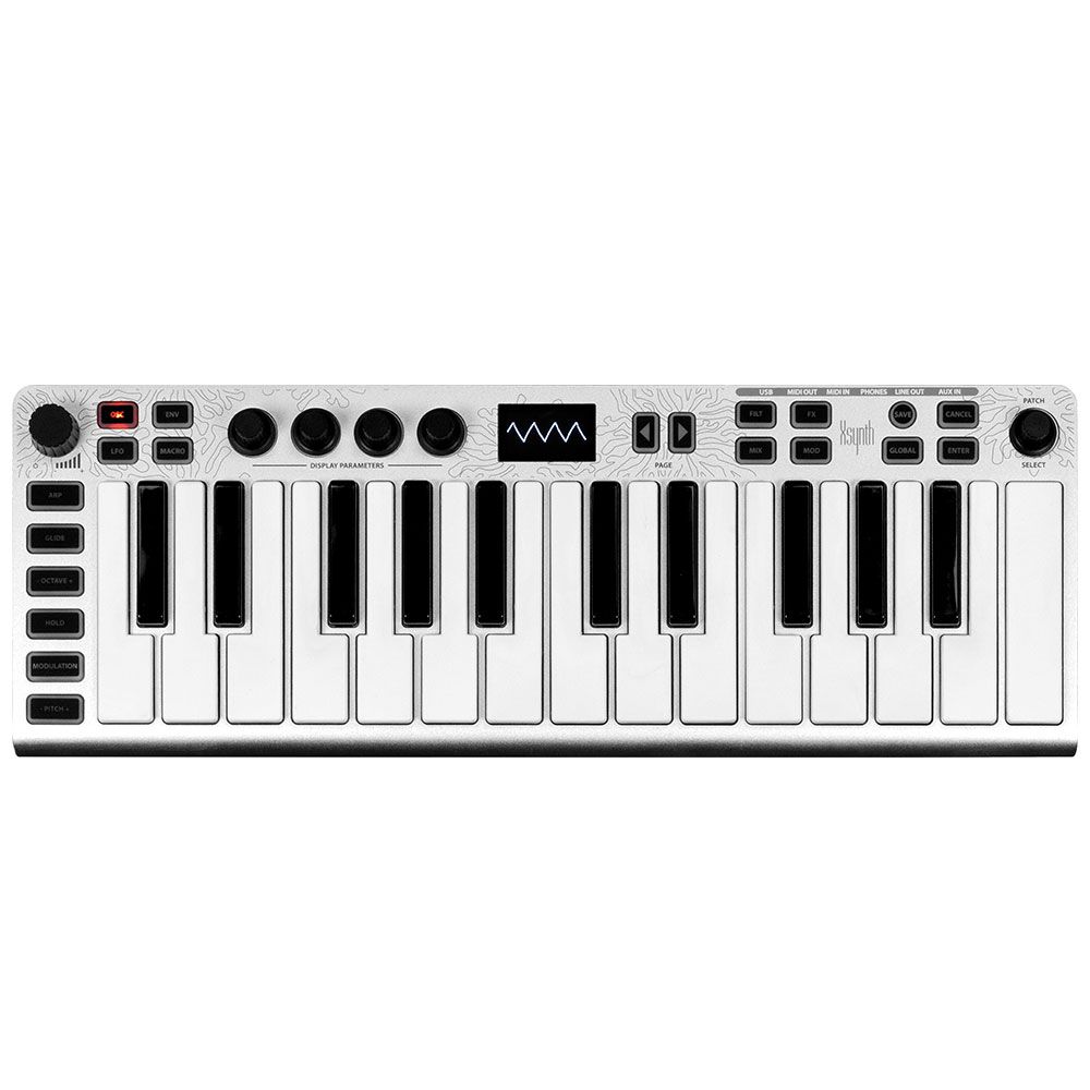 ESI Xsynth Ultra-Thin 25-Key Synthesizer w/ Keyboard & Audio/MIDI Interface - Image 1