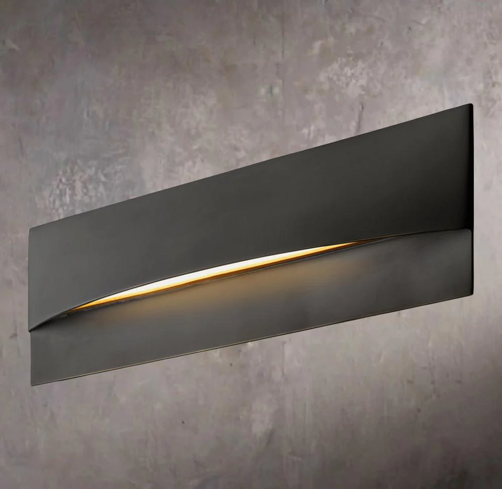 Taza Wide Rectangular Wall Sconce - Image 3