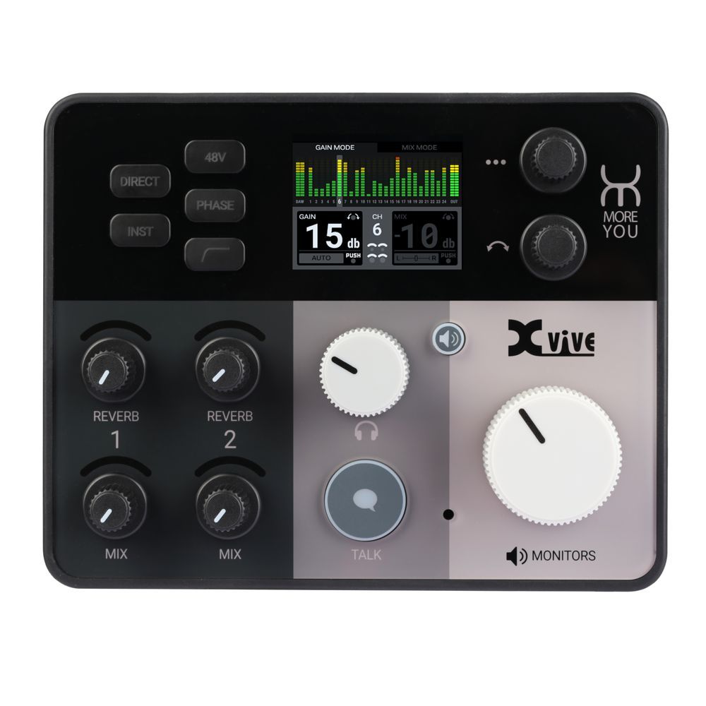 Xvive MOREYOUHUB Expandable Audio Interface & Personal Monitoring System - Image 1