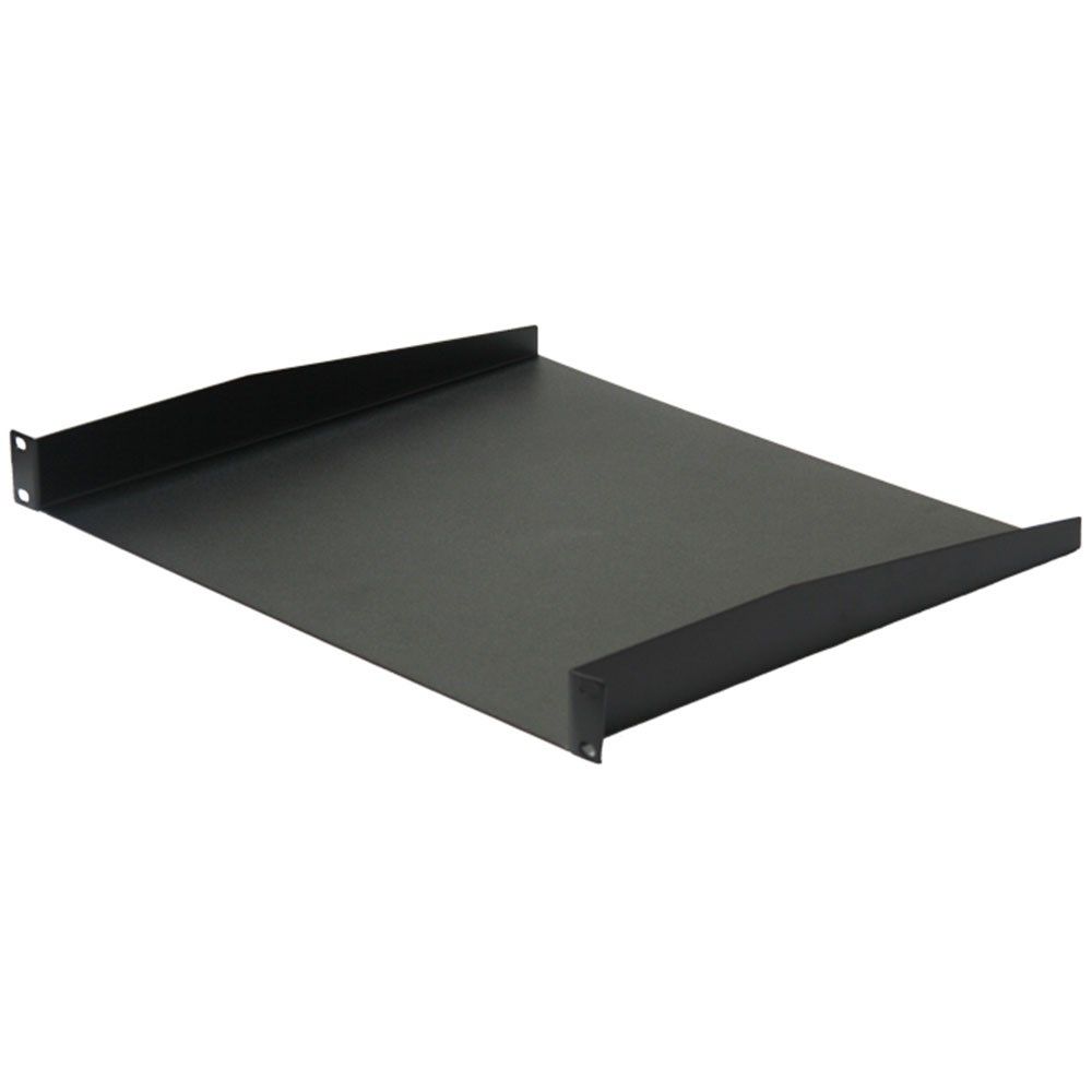 Encore Show Case AC-RF1UAD 1RU 19" Rack Mount Shelf (Black) - Image 1
