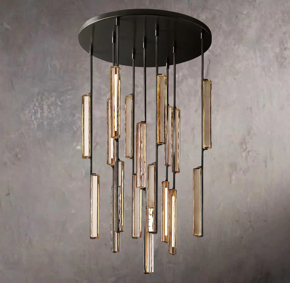 Audobon Crystal Circular Chandelier 40" - Image 3