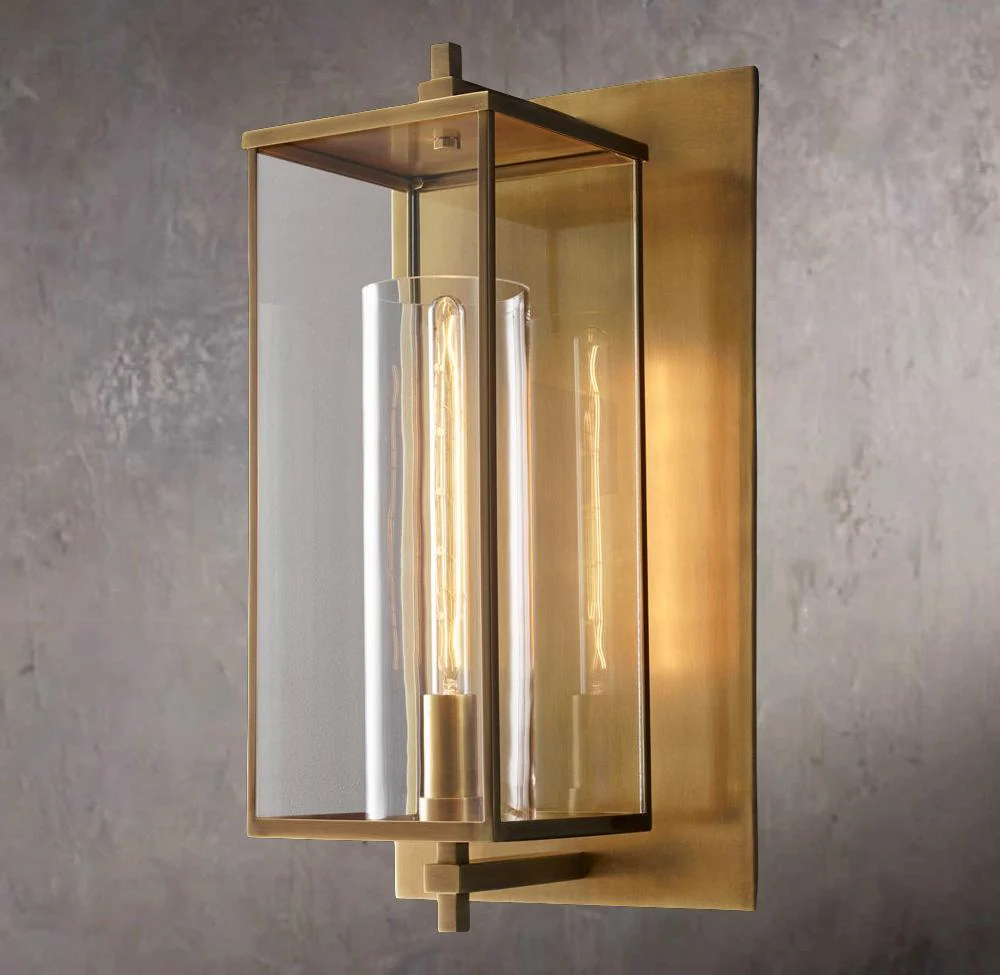 Devaux Grand Square Wall Sconce - Image 1