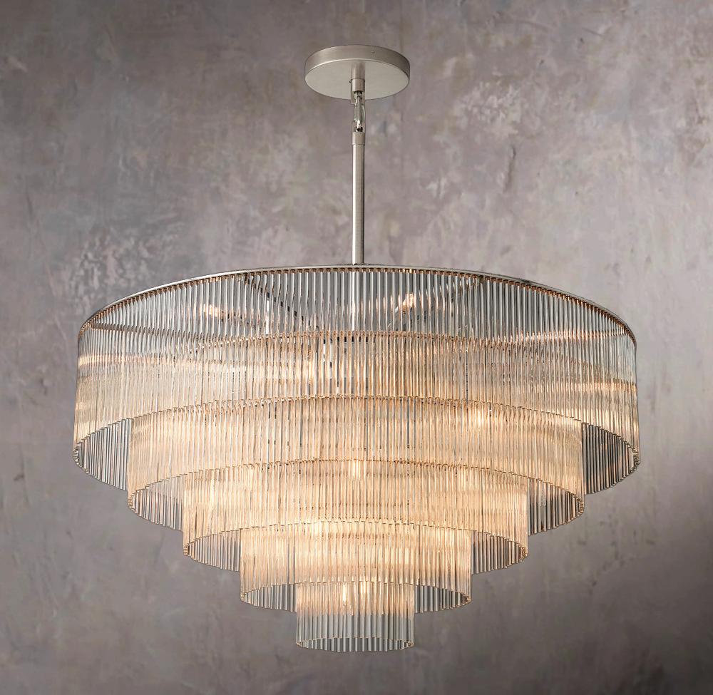 Amadeo Circular Pendant Light 50" - Image 2