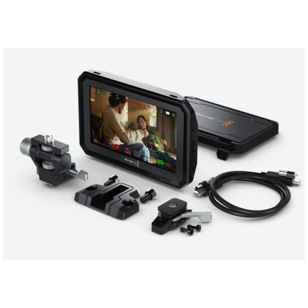 Blackmagic PYXIS Monitor Kit w/ Touchscreen, Sunshade & Mount - Image 1