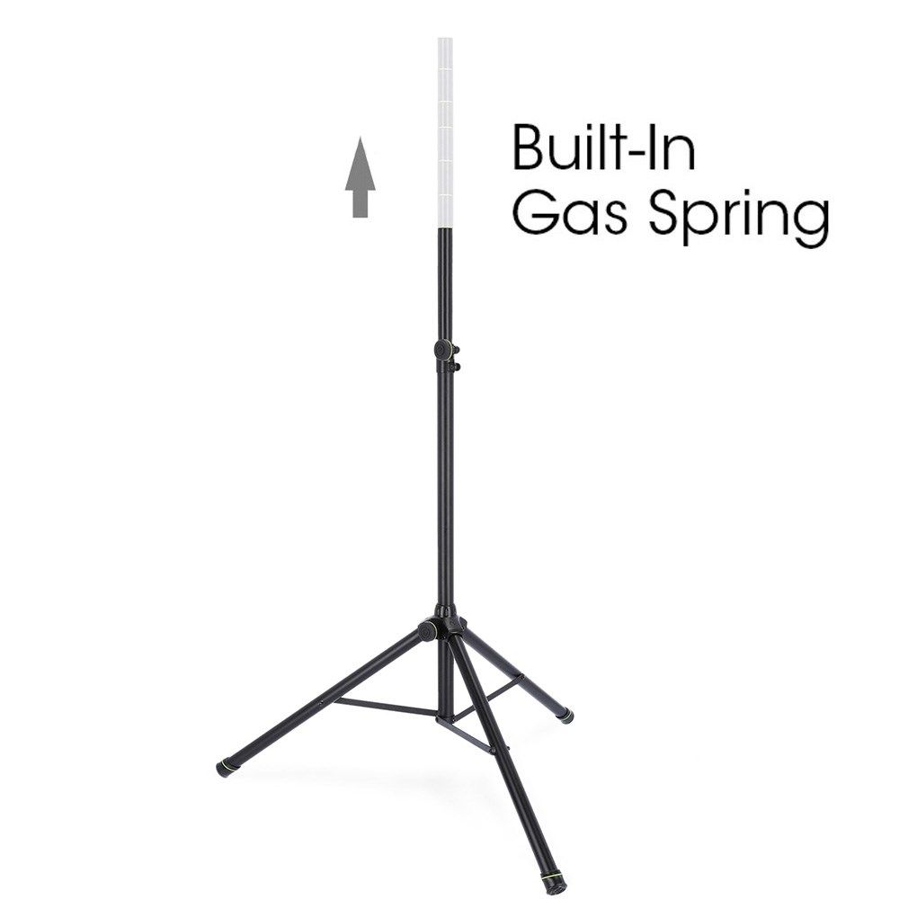 Gravity GSP5211GSB Speaker Stand w/ Gas Spring (Black) - Image 1