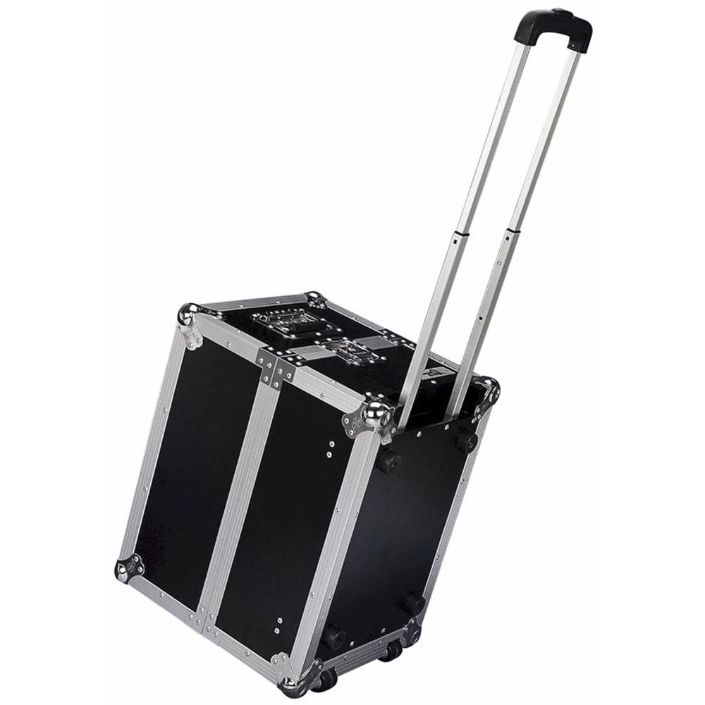 Road Ready RRLPHW 100 LP Case w/ Wheels & Pull Out Handle - Image 1