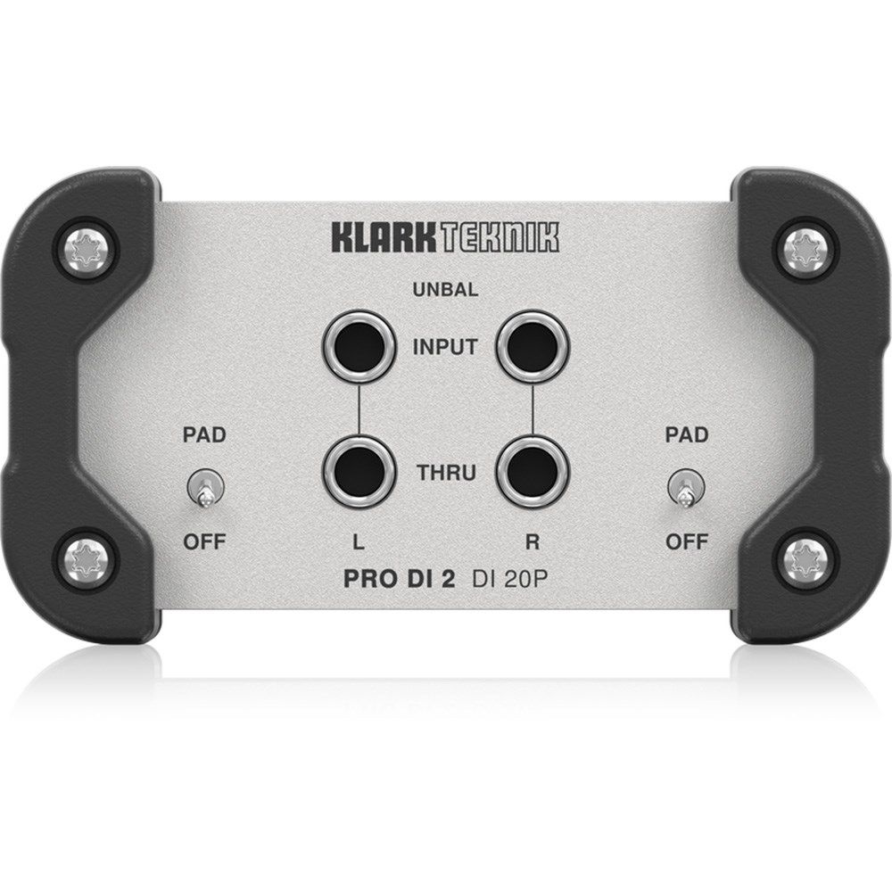 Klark Teknik DI 20P Passive Stereo DI Box w/ Midas Transformer - Image 1