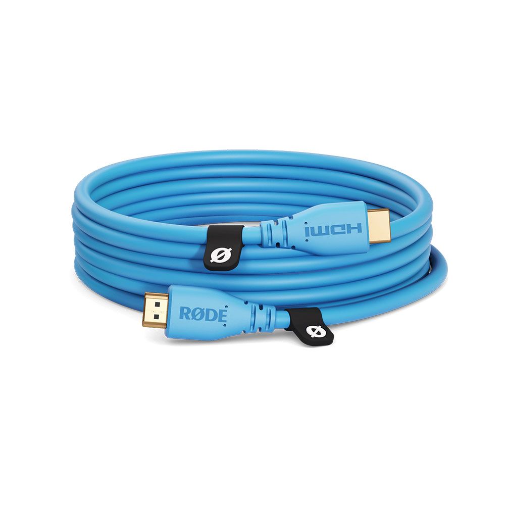 Rode HDMI Cable (3m) (Blue) - Image 1
