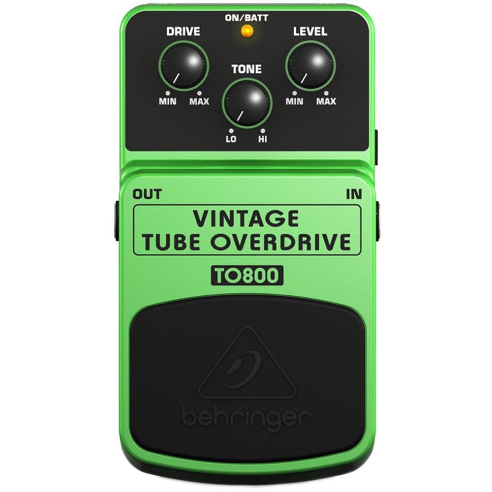 Behringer Vintage Tube Overdrive TO800 Vintage Overdrive Effects Pedal - Image 1