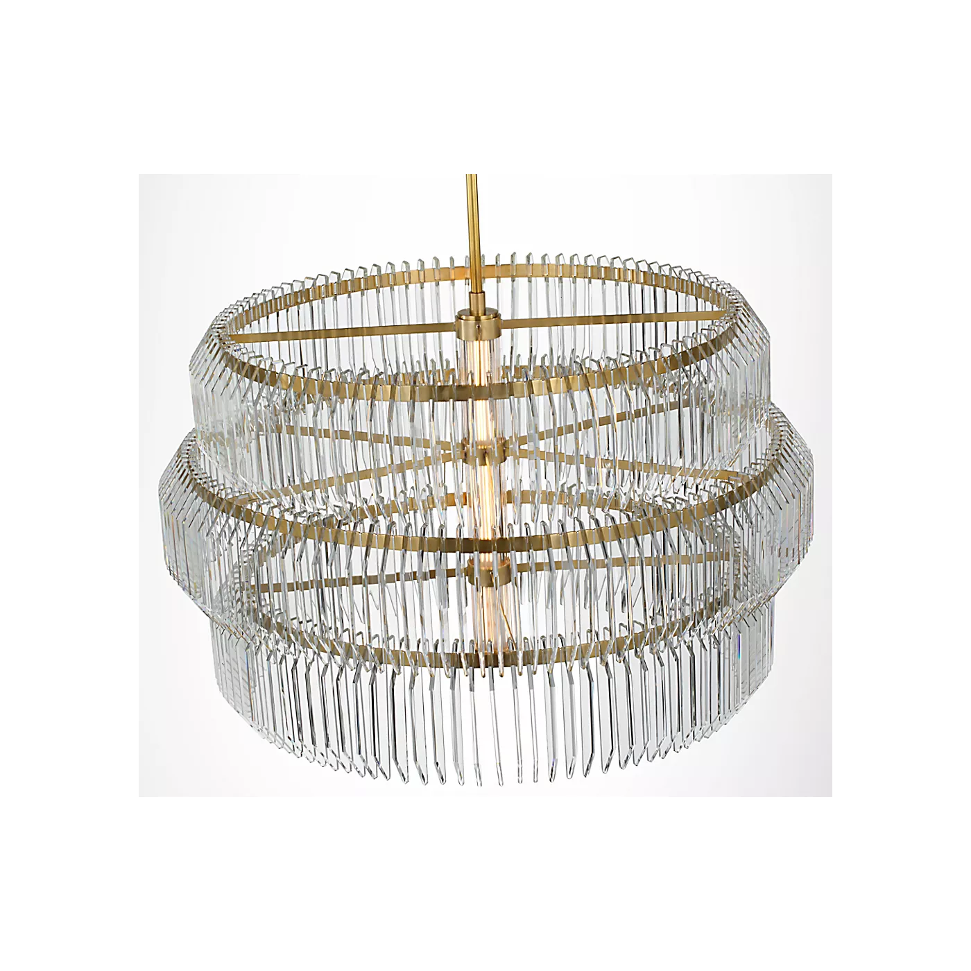 Killarney 32" Layered Drum Chandelier - Image 3