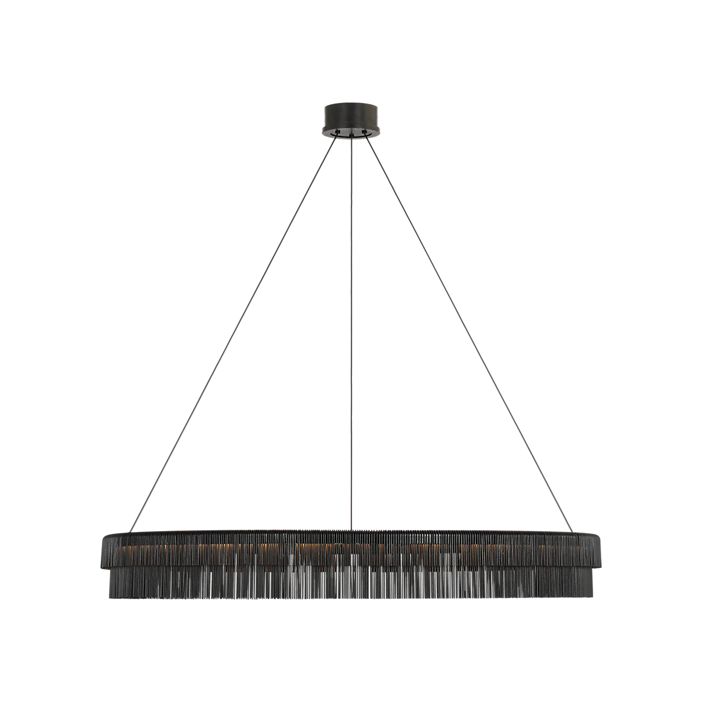 Differo 50" Layered Ring Chandelier - Image 2