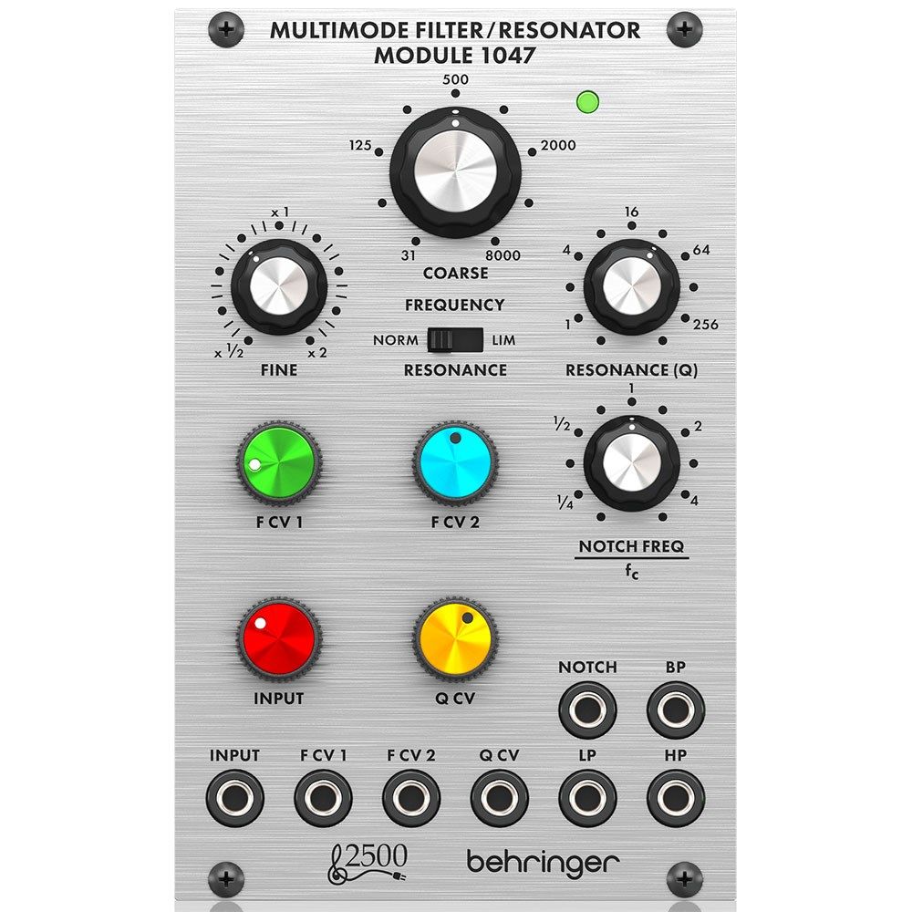 Behringer 1047 Legendary 2500 Series 12dB State Variable Filter Module for Eurorack - Image 1