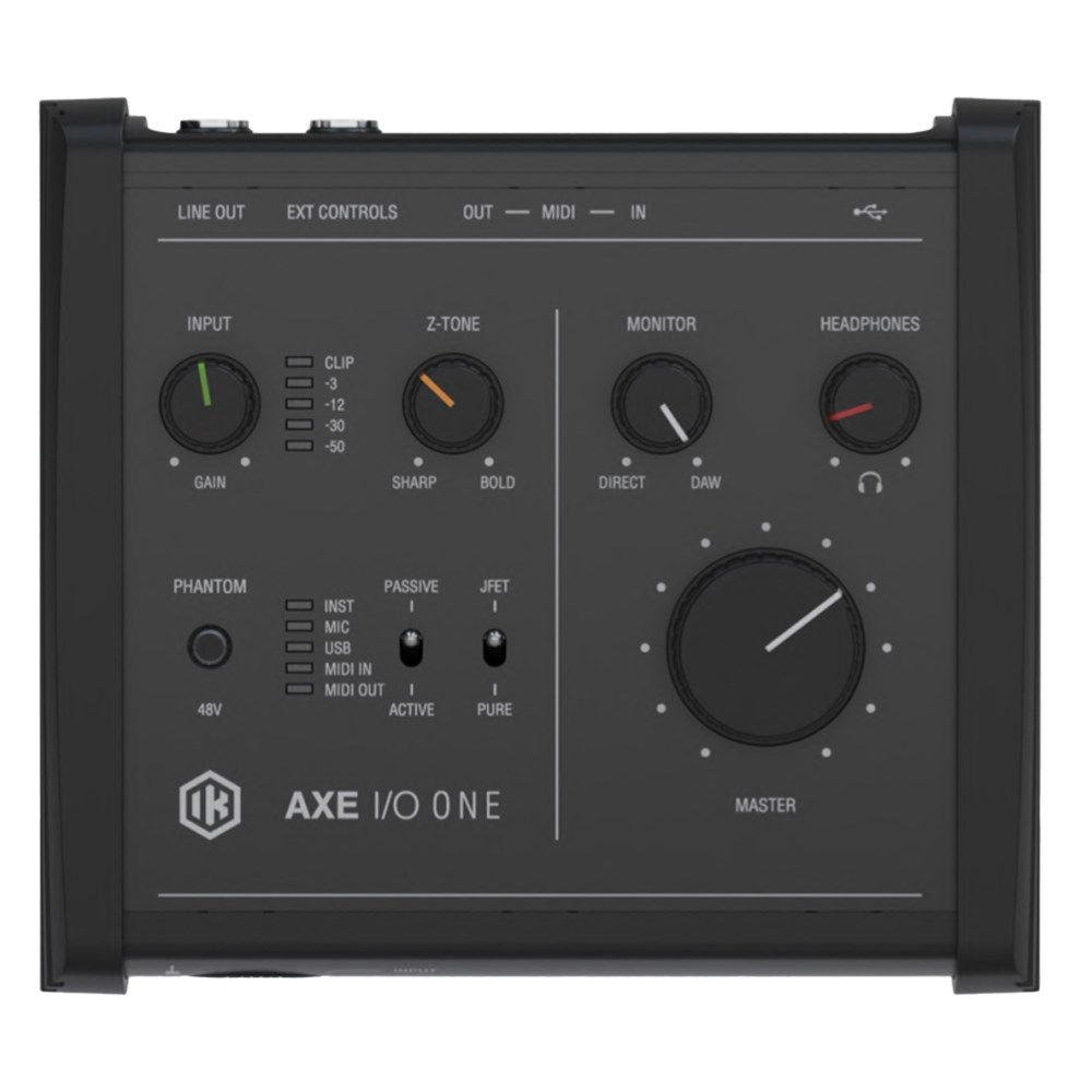 IK Multimedia AXE I/O One Compact USB-C Audio Interface w/ Guitar Tone Shaping - Image 1