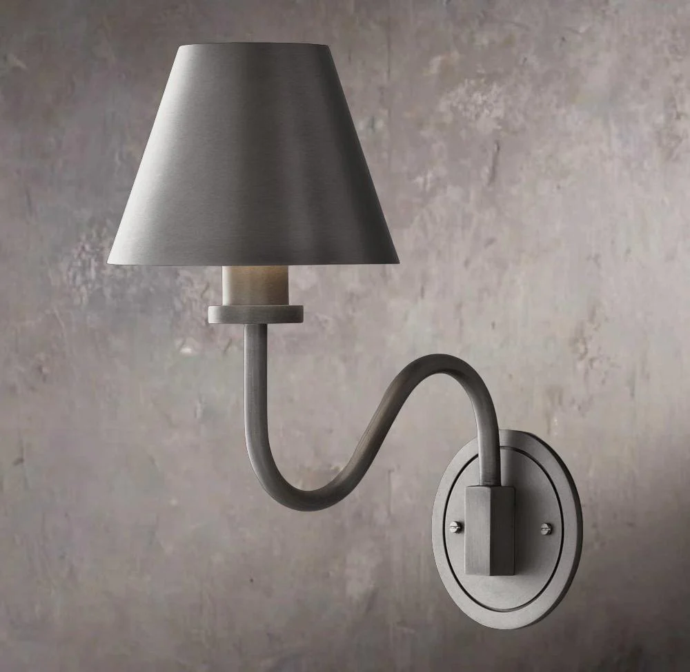 Clarences Curved Wall Sconce - Image 2