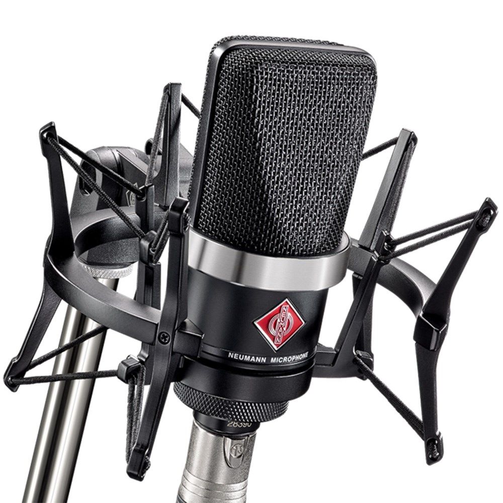Neumann TLM102 Large Diaphragm Condenser Microphone Studio Set (Black) - Image 1
