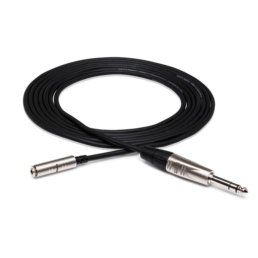 Hosa HXP020 Pro Unbalanced Interconnect REAN XLR3F to 1/4 in TS (20 ft) - Image 1