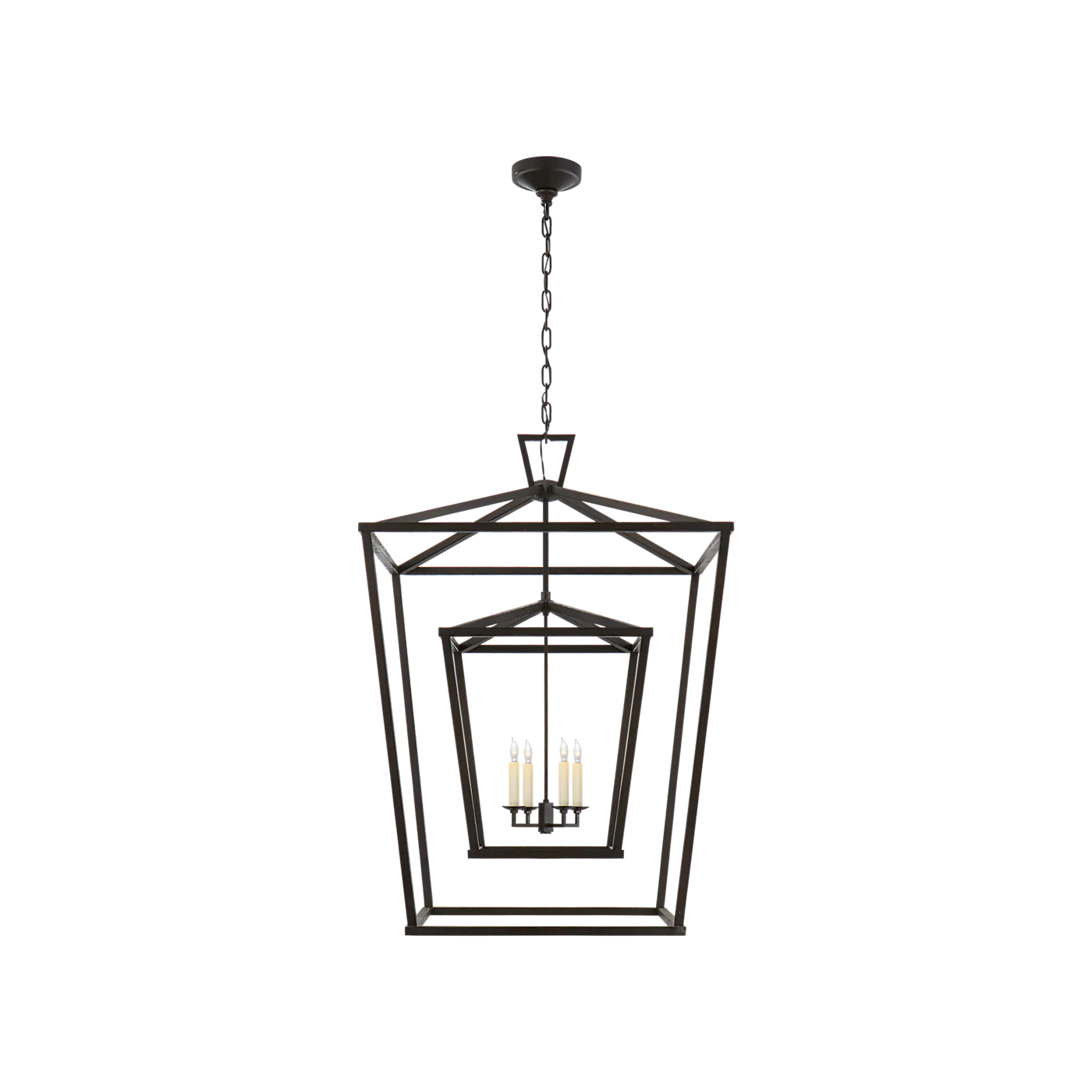 Darlana Extra Large Double Cage Lantern - Image 1