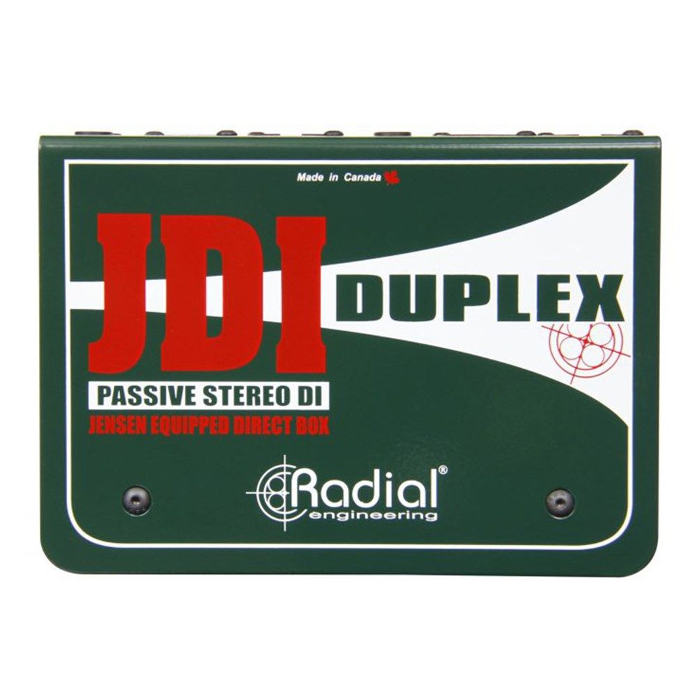 Radial JDI Duplex Premium Stereo Passive DI w/ Jensen Audio Transformer - Image 1