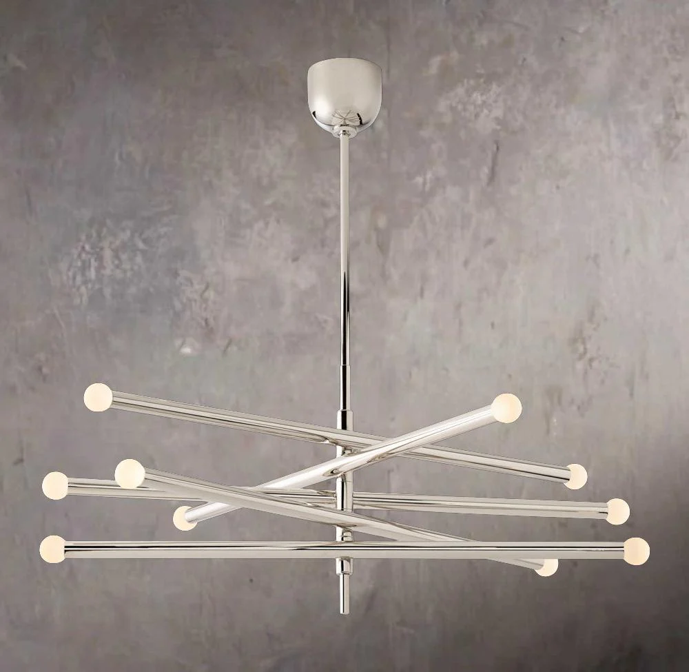 Rousseaus 10-Light Hanging Orb Chandelier - Image 2