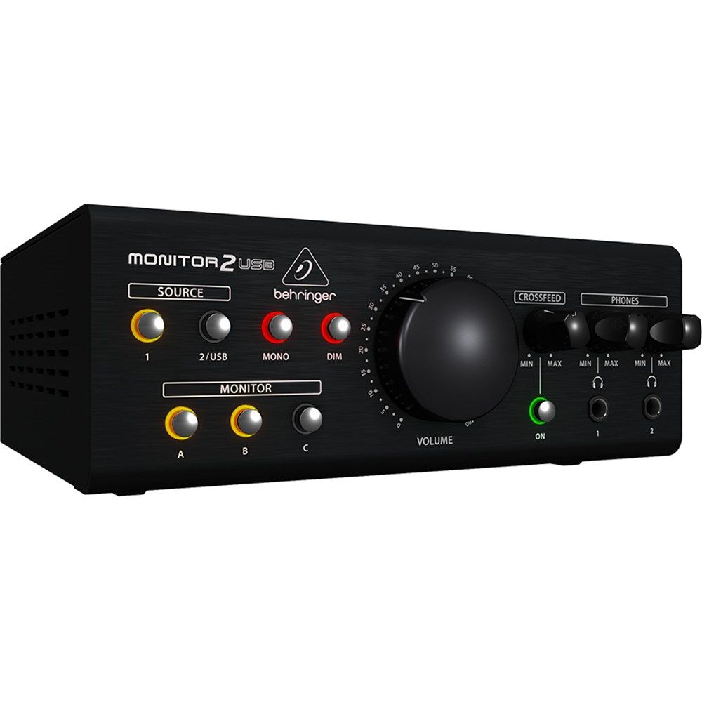 Behringer Monitor2USB High-End Speaker & Headphone Controller w/ VCA Control & USB I/O - Image 1