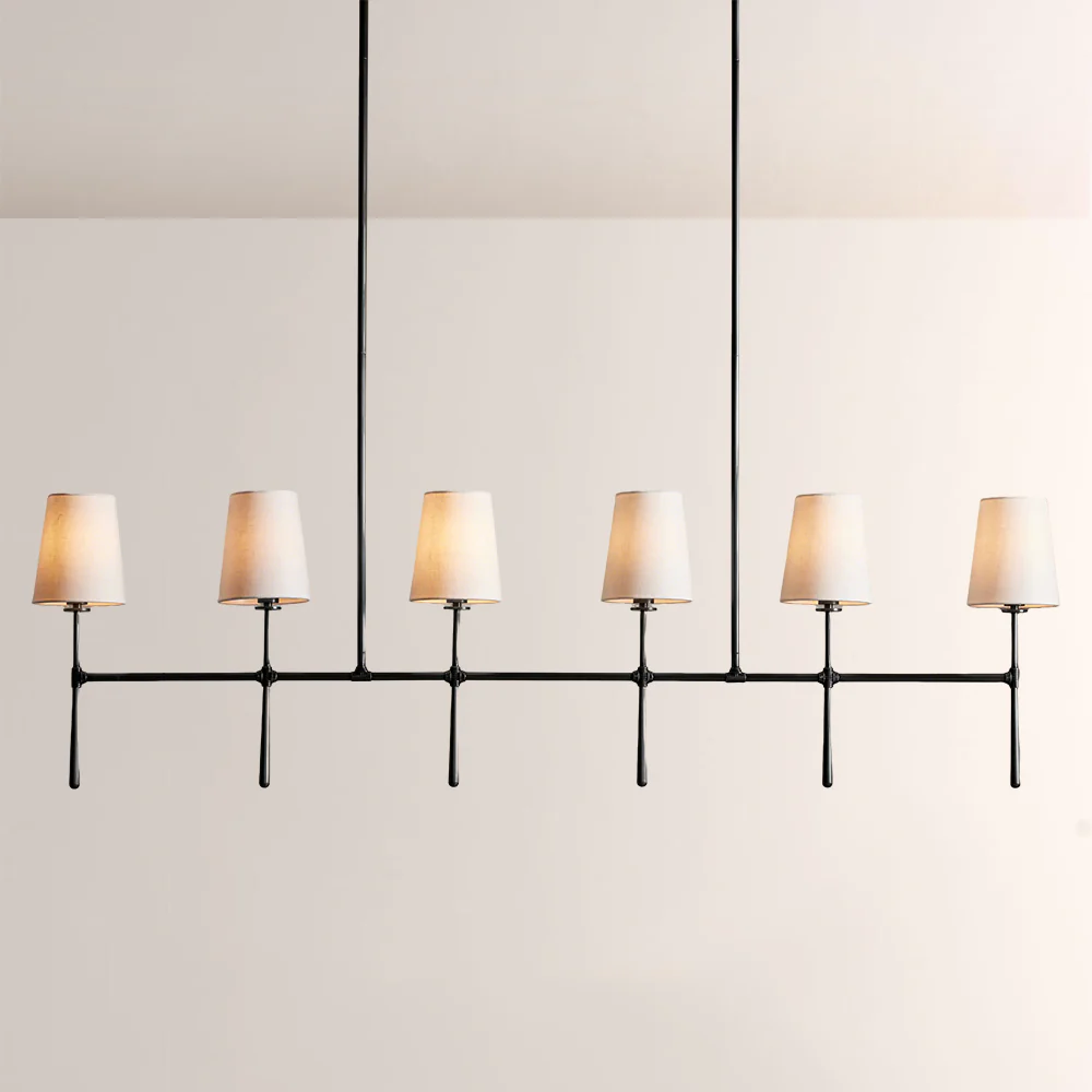 Rhoda Linear Chandelier 5/6 Light - Image 2