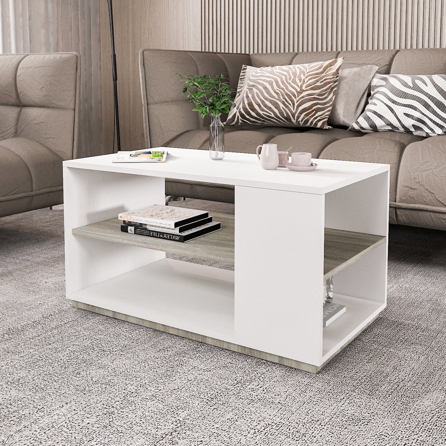 ترابيزة قهوة 50×90سم- ZAF19 - Image 1
