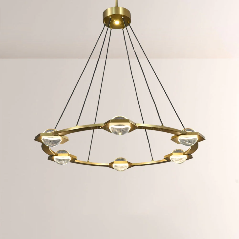 Planet Round Chandelier 36" - Image 1