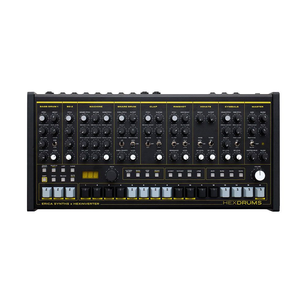 Erica Synths x Hexinverter HexDrums Analog Drum Machine - Image 1