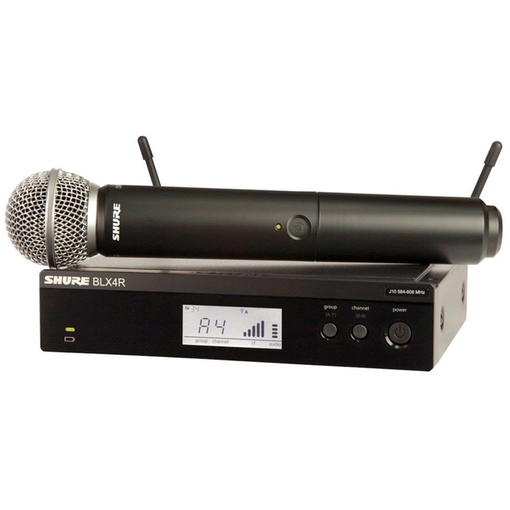 Shure BLX24R / SM58 Wireless System (Rack) K14 - Image 1