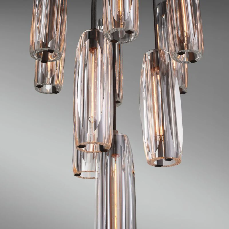 Osleride 10 Light Circular Chandelier - Image 3